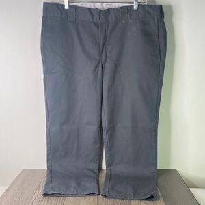 Dickies Men's Size 38x30 Charcoal Chinos